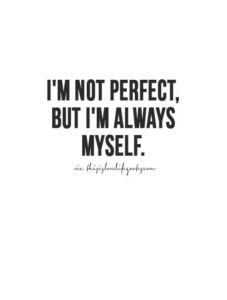 learn to love yourself perfect