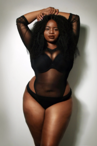 body positive beautiful woman