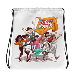 Unisex Girl power Collection Drawstring bag