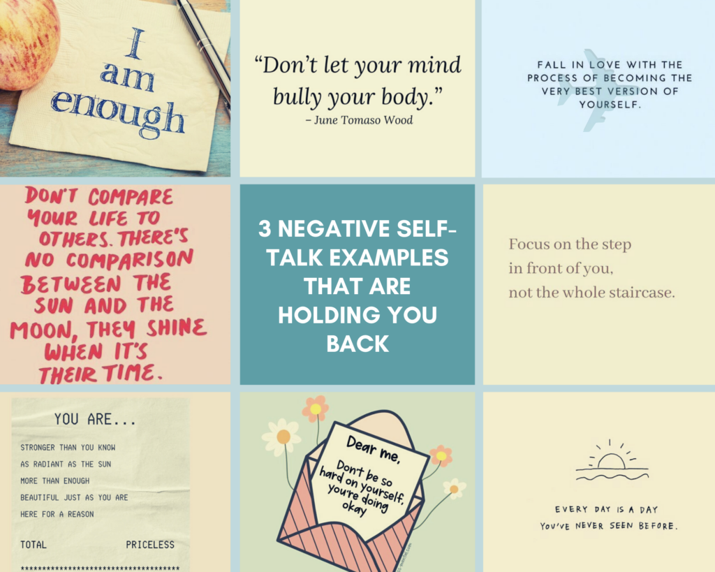 3 Negative Self-Talk Examples That Are Holding You Back
