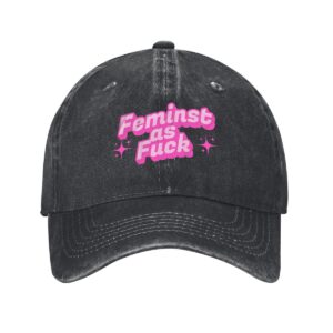 “Feminist As Fuck” Baseball Cap