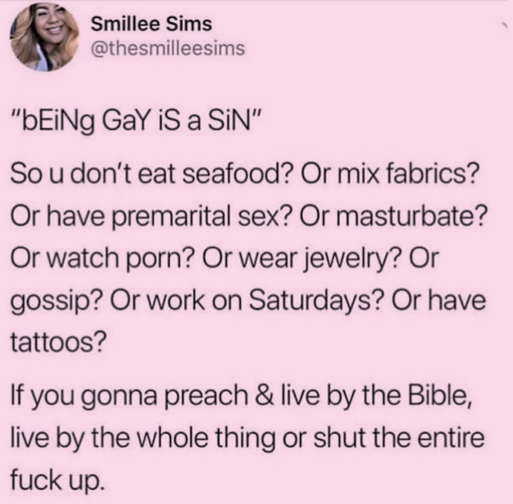 gay is a sin