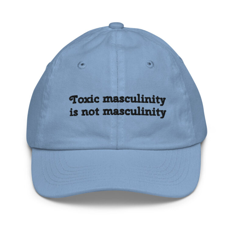 Toxic Masculinity Baseball Cap blue