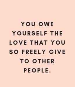 quote about loving yourself 