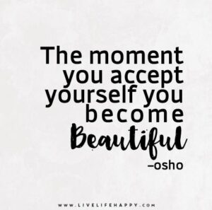 accept yourself quote