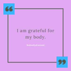 embracing my body affirmations