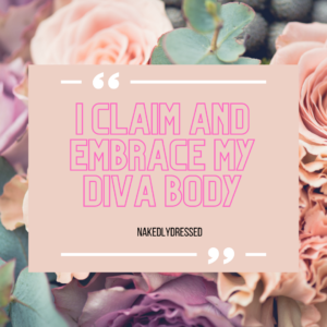 embracing my body affirmations