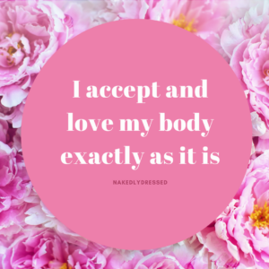 I accept my body affirmations