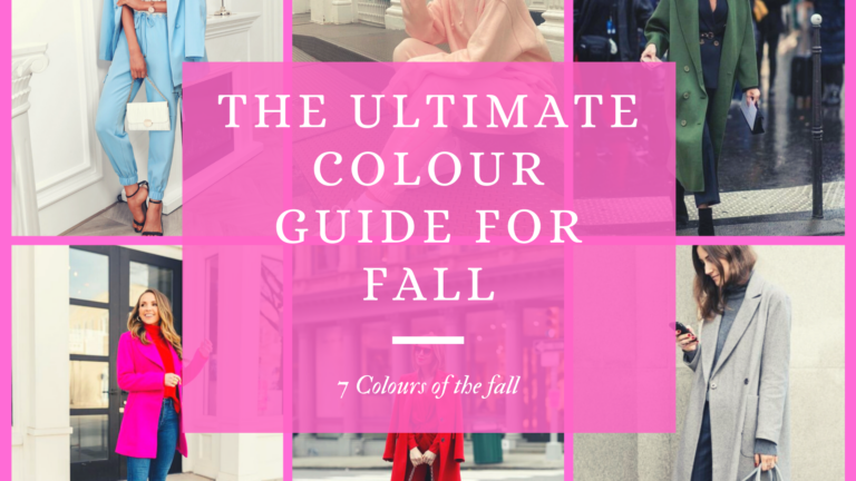 The Ultimate Colour Guide for Fall: 7 Colours of the fall