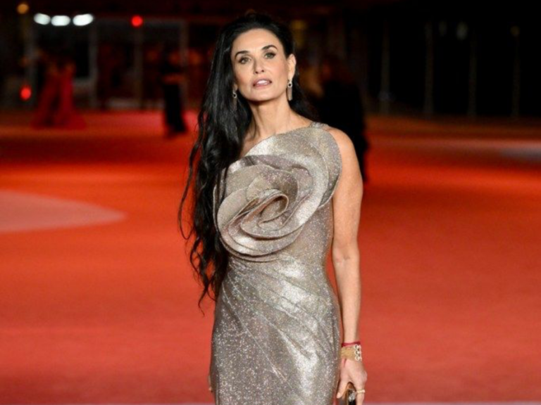 Demi Moore&rsquo;s Signature Straight Hair Is Nowhere to Be Found in Her Latest Look