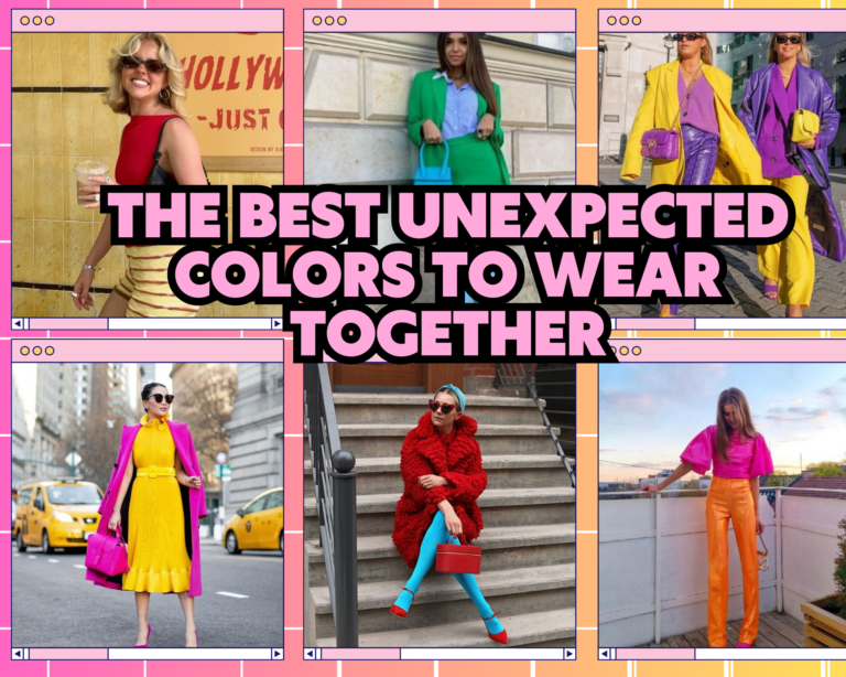 The Best Unexpected Colors to Wear Together