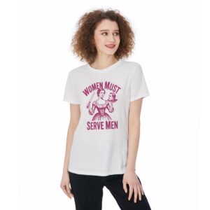 The Lady Serves Justice T-Shirt